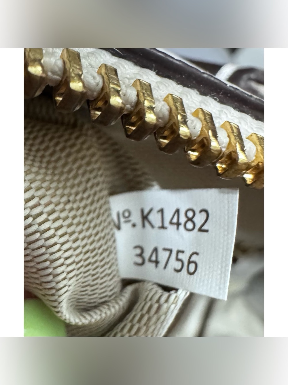COACH Rhyder Satchel 34756 Chalk Pebble Leather Mini Rivets Crossbody - Picture 9 of 10